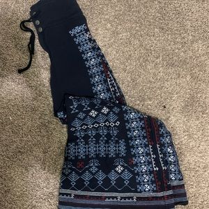 NWT FP movement embroidered flare pants